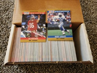 Vintage 1990 PRO SET NFL Football Complete Trading Card Set