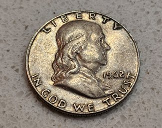 90 Percent Silver 1960 Half Dollar Coin