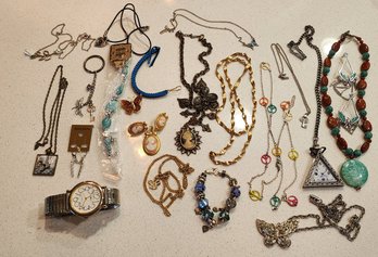 Vintage Assortment Of Jewelry