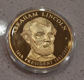 Abraham Lincoln TRIAL Coin Proof