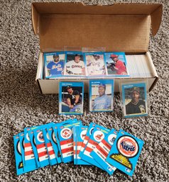 Vintage Set Of 1986 FLEER MLB Baseball Trading Cards