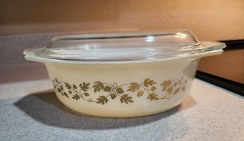 Vintage PYREX Cookware Dish With Lid