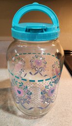 Vintage Glass Sun Tea Beverage Pitcher