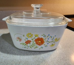 Large CORNINGWARE Baking Dish With Glass Lid