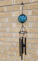 Outdoor Hanging Decorative Glass Orb Wind Chime