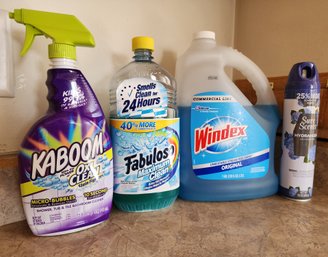 (4) Home Cleaning Supplies