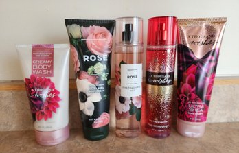 Assortment Of BATH AND BODY WORKS Products