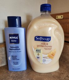 (2) Bathroom Products - Soap Refill And Daily Lotion