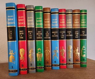 Vintage 1960's Hardback Book Series - COLLIER'S JUNIOR CLASSICS