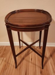 Vintage Wood Display Table