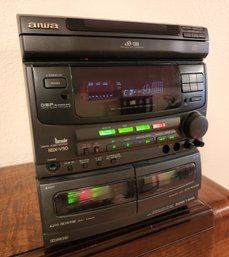 AIWA Stereo System With CD Player NSX-V50 And Speakers