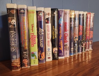 Assortment Of Vintage DISNEY VHS Tapes