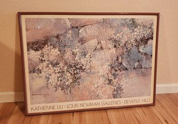 Katherine Lui Fine Art Framed Print - LEAF TAPESTRY