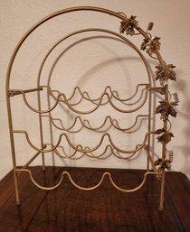 Metal Decorative Wine Display Rack