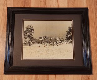 Fine Art Framed Photo Of STANLEY HOTEL By William Moses Street