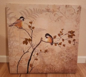 Canvas Fine Art Print Bird Themed