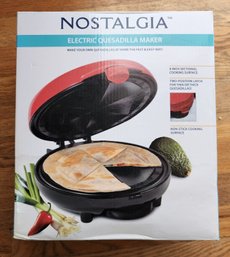 Brand New NOSTALGIA Quesadilla Maker