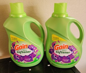 (2) New Bottles Of GAIN Fabric Softener