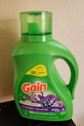 90 Full Bottle Of GAIN Laundry Detergent