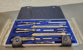 Vintage SEARS Made In Germany Drafting Tool Set