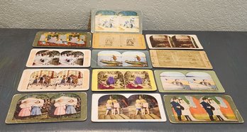 Nice Assortment Of Vintage Stereoview Cards