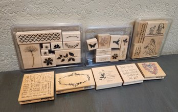 Assortment Of Arts And Craft Stamps