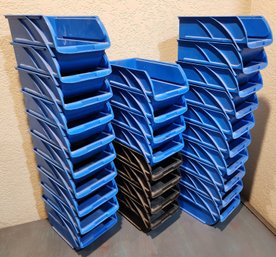 Assortment Of ZAG Made In Isreal Stackable Storage Bins