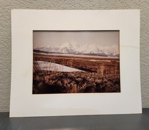 CINDA ROTH Fine Art Photograph Of Teton National Park