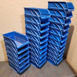 Assortment Of ZAG Made In Isreal Stackable Storage Bins