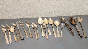 Large Assortment Of Vintage Flatware Selections