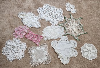 Nice Assortment Of Crochet Doile Accents