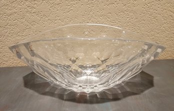 Vintage Large Glass Punch Bowl