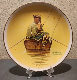 Vintage GORHAM Norman Rockwell Decorative Plate