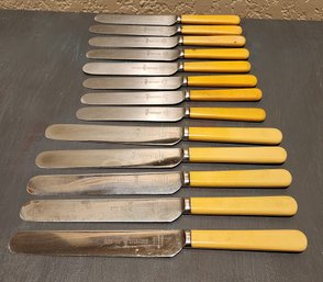 Vintage Set Of WINGFIELD ROWBOTHAM SHEFFIELD Knives