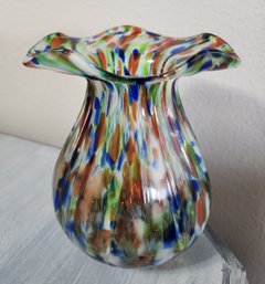 Art Glass Flower Vase