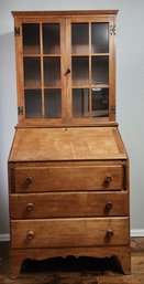 Vintage TRUTYPE Storage Secretary Style Cabinet