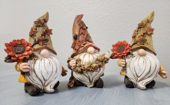 (3) Carved Knome Home Decor Selections