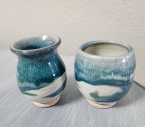 (2) WHITEFISH Pottery Selections