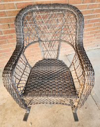 Wicker Patio Furniture Outdoor Rocking Chair #2