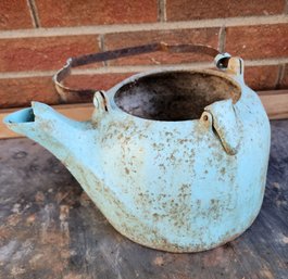 Vintage Blue WAGNER Teapot Home Decor