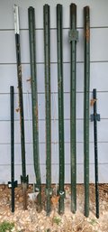 Assortment Of 6ft And 4ft Fencing Metal Stakes