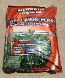 MENARDS Fall Lawn Food With Weed Control