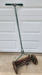 Vintage Metal Blade Lawnmower