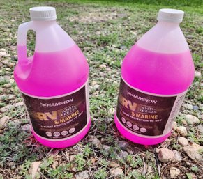 (2) Brand New Bottles Of RV Antifreeze By CHAMPION