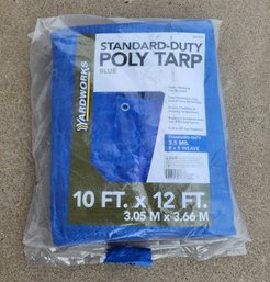 10' X 12' Standard Duty BRAND NEW Poly Tarp