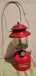 Vintage COLEMAN Red Lantern