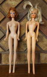 (2) Vintage 1960's BARBIE Dolls