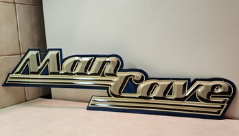 Metal MAN CAVE Decorative Sign