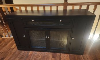 Black Entertainment Storage Console