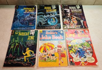 Assortment Of Vintage Comic Books